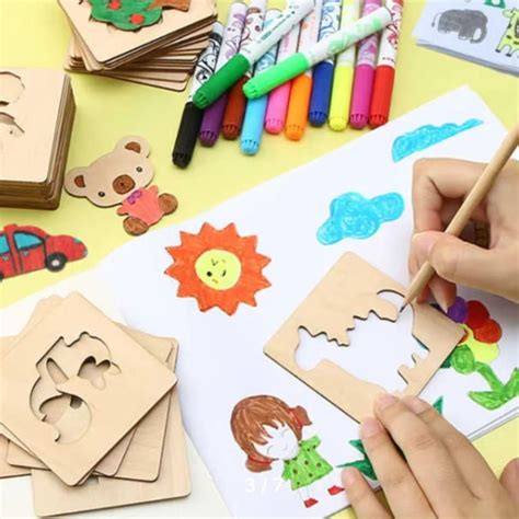 Kids Painting Stencils Kit – Magma Bazaar