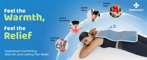 Heatronics Electric Heating Pad XL | Large Heating Pad for Back ...