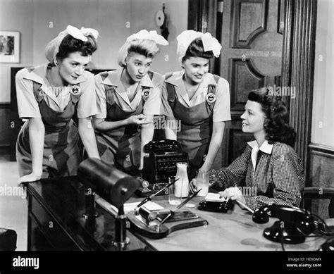 SWINGTIME JOHNNY, from left, Laverne Andrews, Patty Andrews, Maxene ...