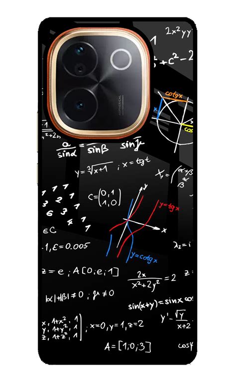 Buy Now Mathematics Formula Glass Case for Vivo T3 Pro 5G Online | Casekaro