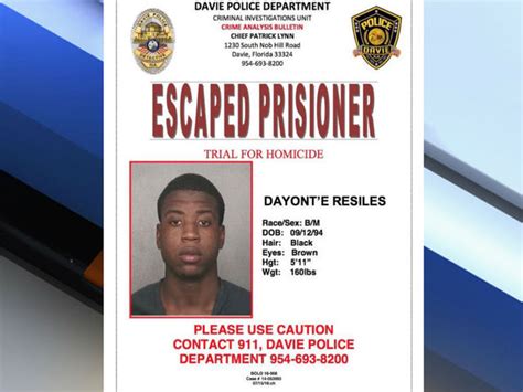 4 charged with aiding Broward inmate's escape
