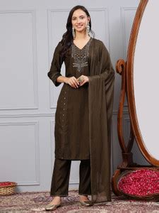 Nayam By Lakshita Women Kurta Palazzo Dupatta Set - Buy Nayam By ...