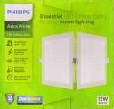 PHILIPS 15W Square Cool White 6500k LED Ceiling Panel Pack of-10 ...