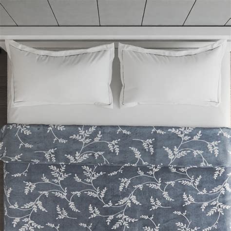 Buy Archer Porcelain Dustybl Printed Double Blanket from Home Centre at ...