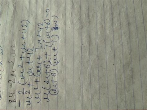 factorise 84 - 2r- 2 r square - Brainly.in