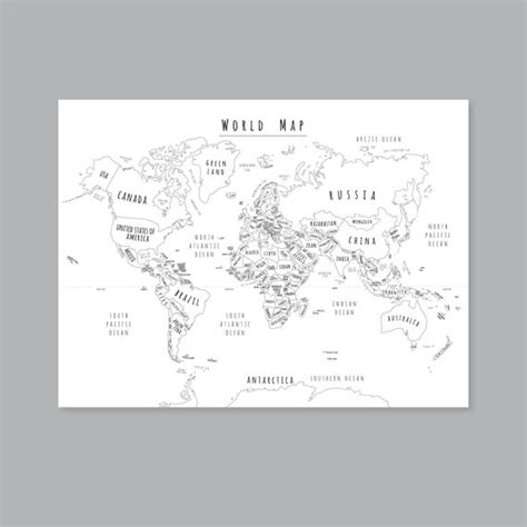 World Map Printable 的图像结果