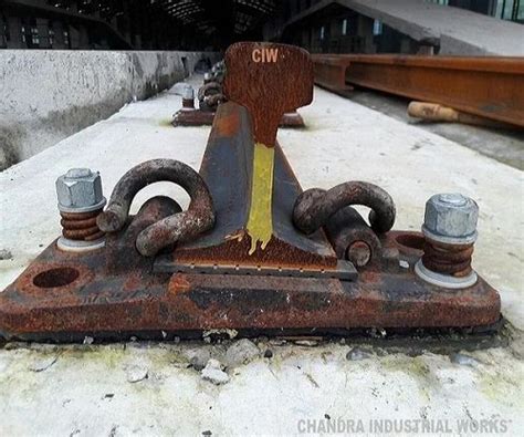 Railway PIT Line Track Fittings - Railway Bearing Plates Manufacturer ...