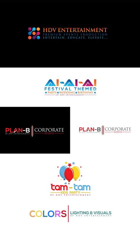 Logos for Event Production and Mobile DJ Company | Freelancer
