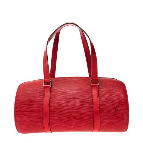 Bolsa Louis Vuitton Papillon 30 Epi Vermelha | Brechó de luxo - prettynew