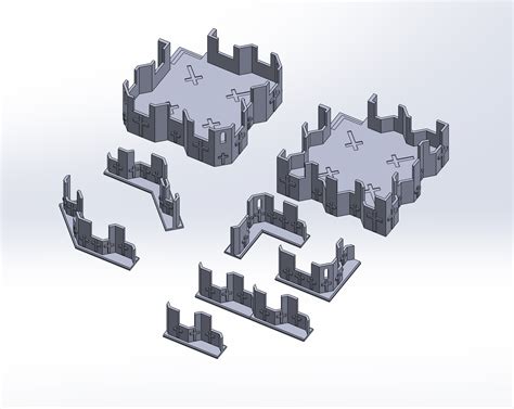 Trench Crusade - Barricade・ STL File for 3D printing・Cults