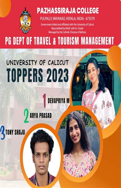 News and Events of Travel and Tourism Management Department | Pazhassi ...