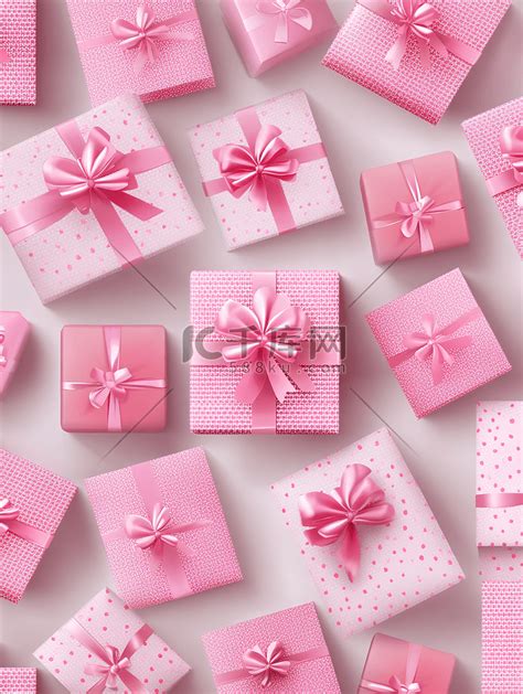 从什么粉色的礼物最新素材
