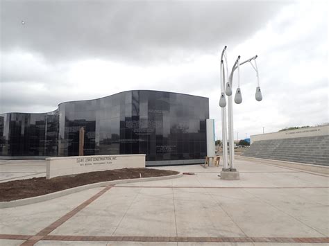 The 1970 Lubbock Tornado Memorial at Lubbock National Bank Park