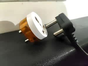 Hard PVC 5 to 15 Ampere Converter Socket for Big Size 16 Ampere Plug ...