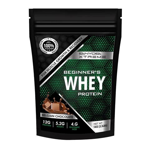 Sanyosa Xtreme Beginner's Whey Protein Powder for Men and Women ...