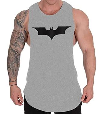 Buy THE BLAZZE 0029 Men's Sleeveless T-Shirt Gym Tank Gym Stringer Tank ...