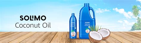 Amazon Brand - Solimo 100% Pure Coconut Oil, 600 ml : Amazon.in: Beauty