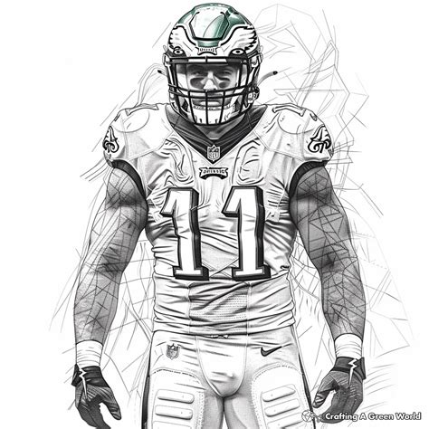 Philadelphia Eagles Coloring Pages - Free & Printable!