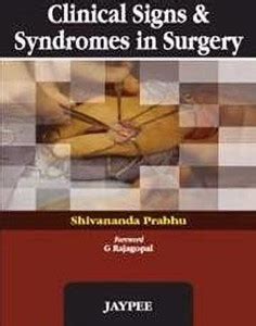 Clinical Signs and Syndromes in Surgery: Buy Clinical Signs and ...