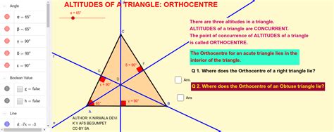 Image result for Orthocenter Geometry