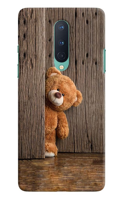Save Big: Get the Teddy Wooden Oneplus 8 Back Cover - Shop Now – Casekaro
