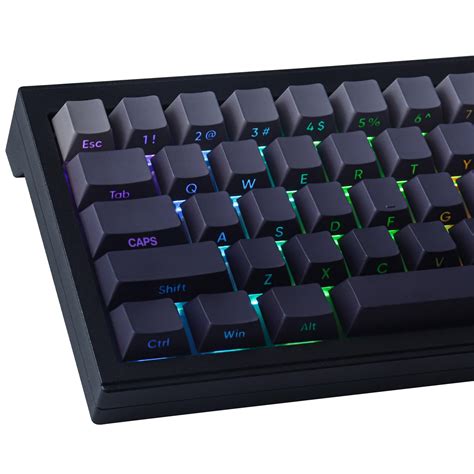 Buy PBT Keycaps 135 Keys Custom Grey Gradient Keycaps Set Letter Side ...