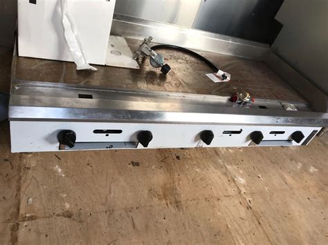 Commercial Flat Grill. Venancio 60 inch Griddle. Used. | eBay