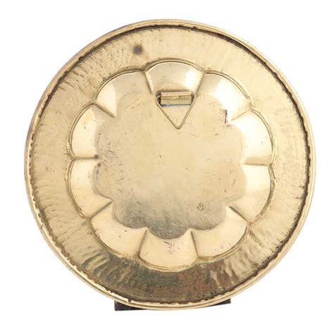 Metal Decor Plate With Taj Mahal Design