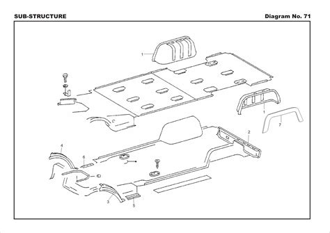 Guniune Spare Parts For Body Sub Structure Online from Autojunction