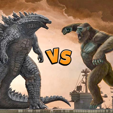 Giant Kaiju Godzilla Monster & Bigfoot King Kong Gorilla Vice City ...
