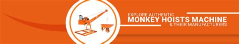 Buy Monkey Hoist Machine from Top Manufacturers & Sellers - Prices ...
