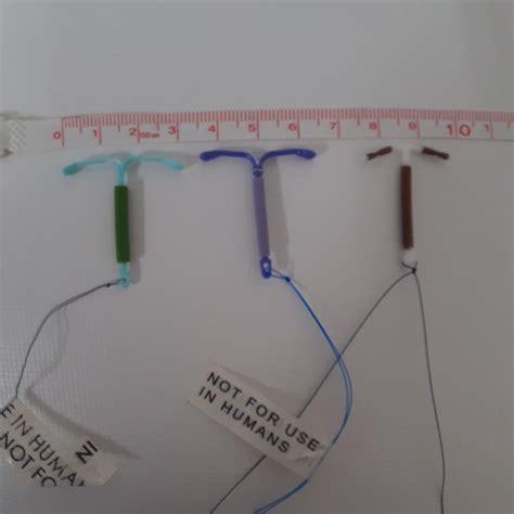 I help doctors fit IUDs. Here are our demo models-Mirena, Kyleena and a ...