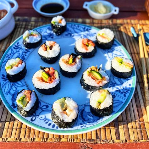 Smoked Pink Salmon Sushi Recipe