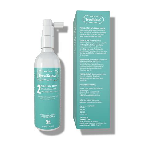 Buy Acne Face Toner For Dry & Sensitive Skin | Teenilicious – Fixderma ...