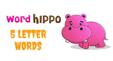 WordHippo 5 Letter Word Finder Guide - Staccato Communications