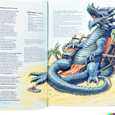 Post 2 of 50,000: a full page image of a [blank] dragon from a D&D ...