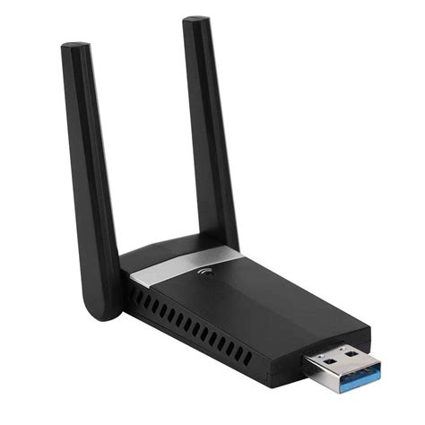 Buy ASHATA USB WiFi Dongle Adapter 1200Mbps, Dual Band Wireless 5.8GHz ...