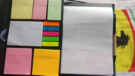 MeRaYo Note Pad Memo Book with Sticky Notes Clip Holder Calculator with ...