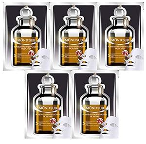 Buy MOND’SUB Pomegranate+Sheep Placenta Facial Masks Sheets (Pack of 5 ...