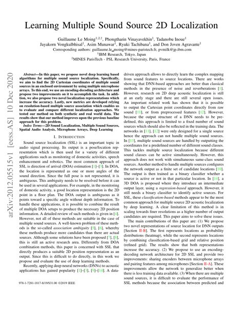 Image result for Sound Source Localization