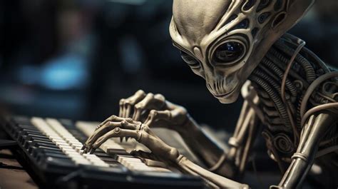 Alien Typing On Computer 的图像结果
