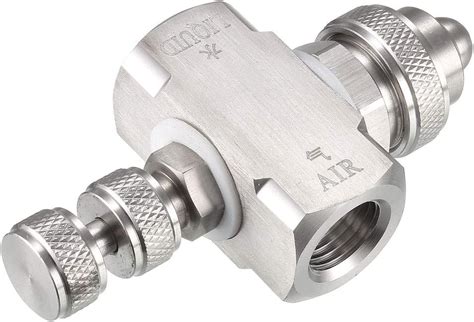 Buy uxcell Air Atomizing Nozzle, 1/4BSPT Misting Low Pressure Wide ...