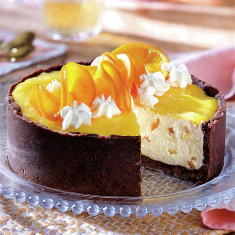 Tarta de naranja y galletas de chocolate ¡un postre helado espectacular!