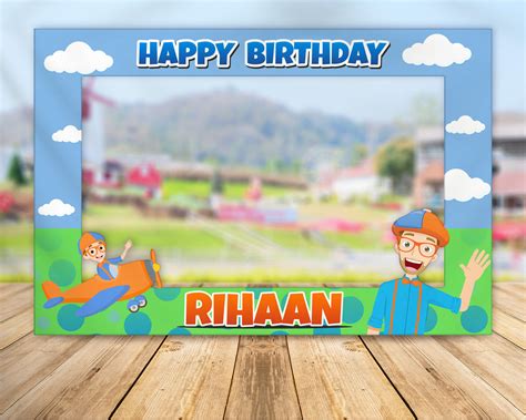 Blippi Theme PhotoBooth | Birthday Party Supplies Online – Party ...