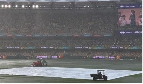 BGT: గ‌బ్బాలో వ‌ర్షం.. రెండో సెష‌న్ పూర్తిగా ర‌ద్దు | IND vs AUS BGT ...