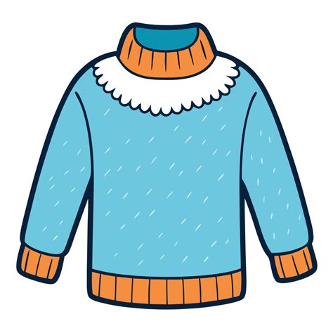 Winter Accessories Sweater Clipart - Free Png, Svg, Vector Images ...