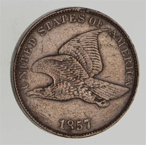 1857 Flying Eagle Cent - Circulated | Property Room