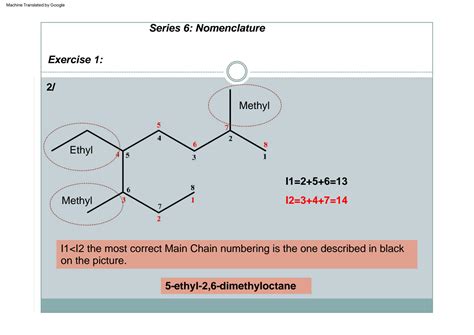 SOLUTION: Organic chemistry nomenclature exercises - Studypool