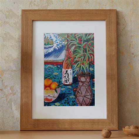 Donna Flowers-Dorning - Wave and Saki - A4 print – Heart Gallery