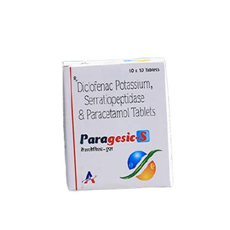 PARAGESIC - S Tablets JM Healthcare Pvt. Ltd.